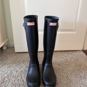 Hunter Classic Black Waterproof Boots